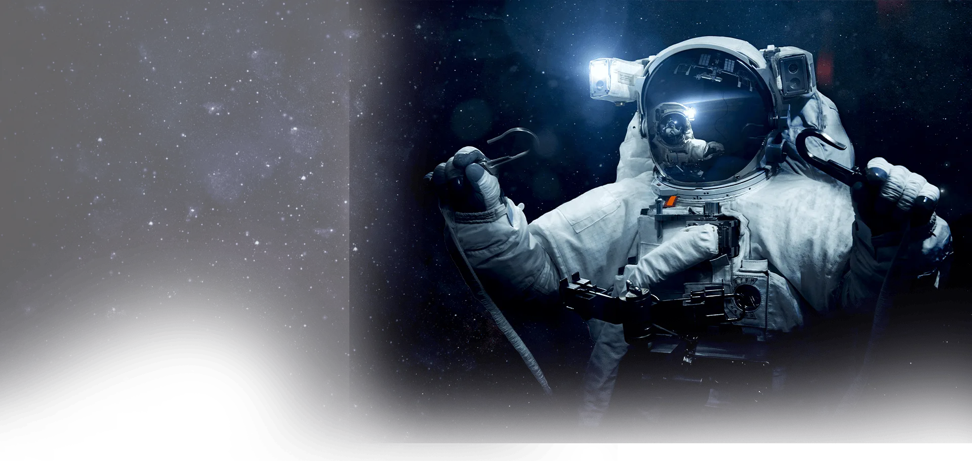 Astronauta representando inovação e tecnologia